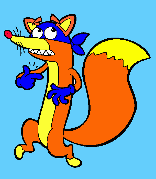 raposo para colorir e imprimir