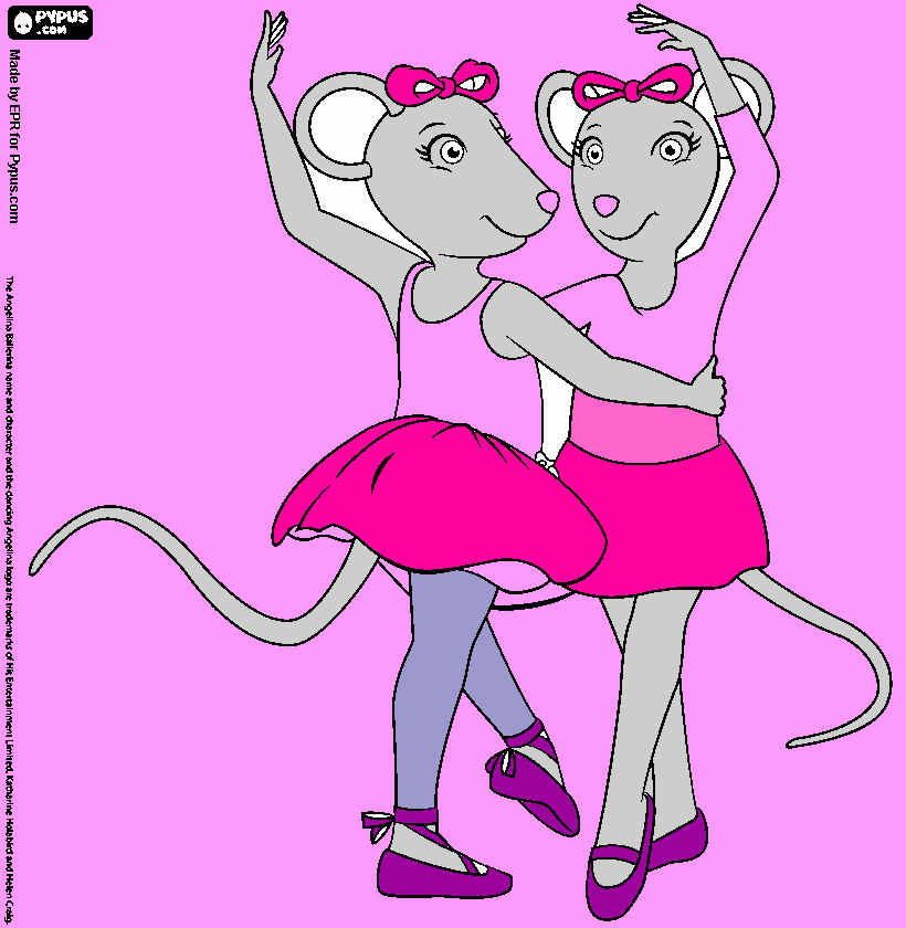 ratinhas para colorir e imprimir