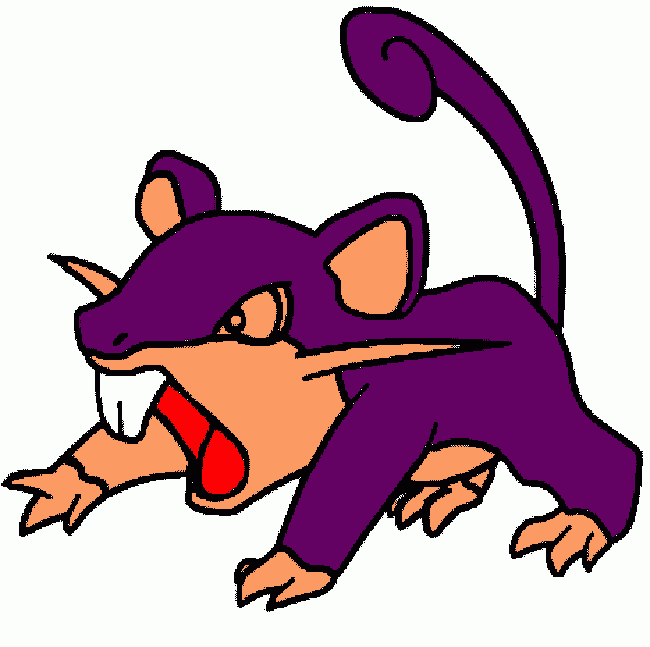 rattata para colorir e imprimir