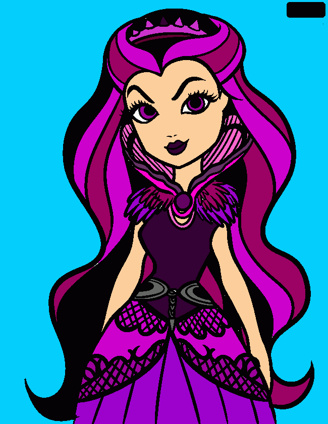 Raven Queen... para colorir e imprimir