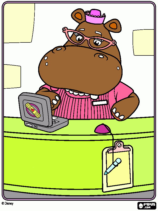 recepção para colorir e imprimir