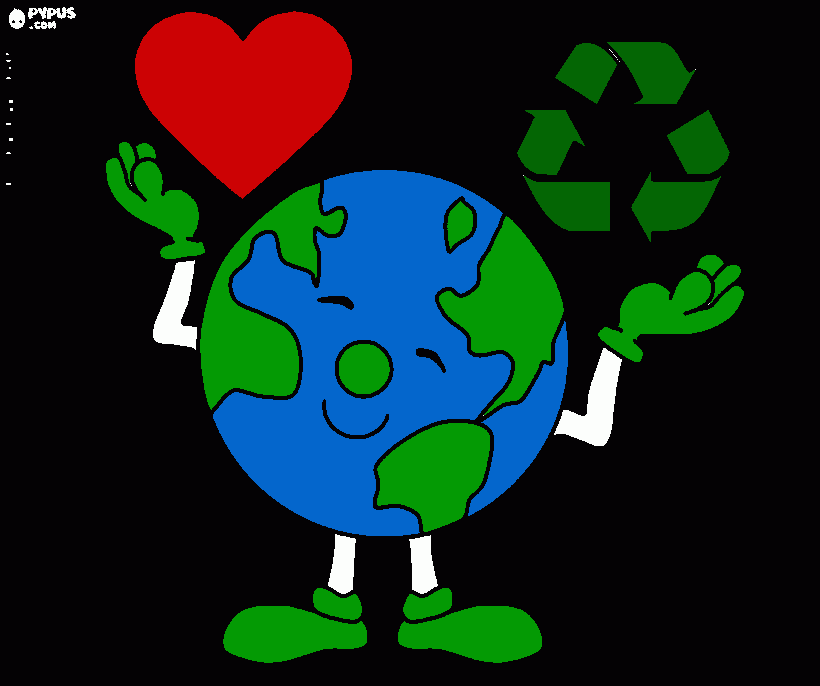 reciclagem para colorir e imprimir