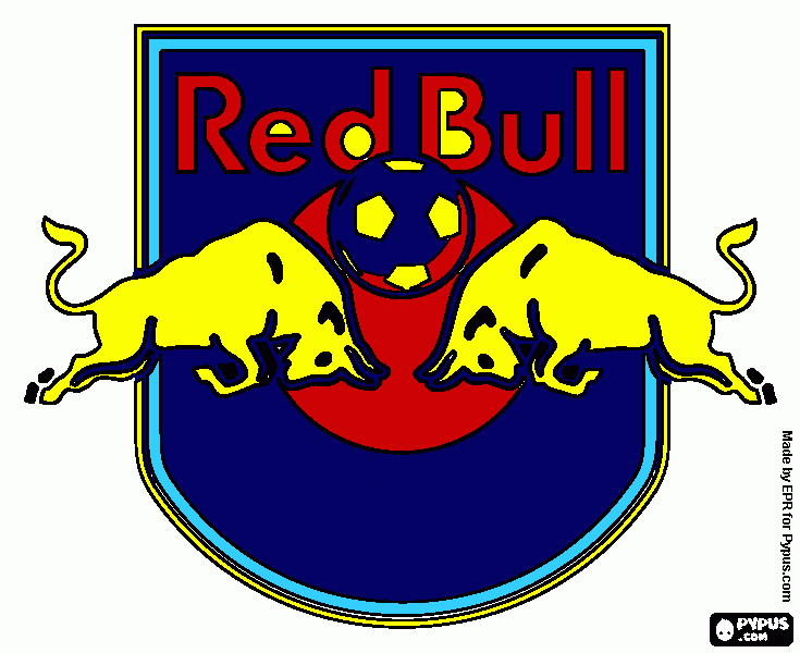 red bull para colorir e imprimir