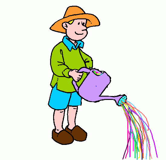 regador para colorir e imprimir