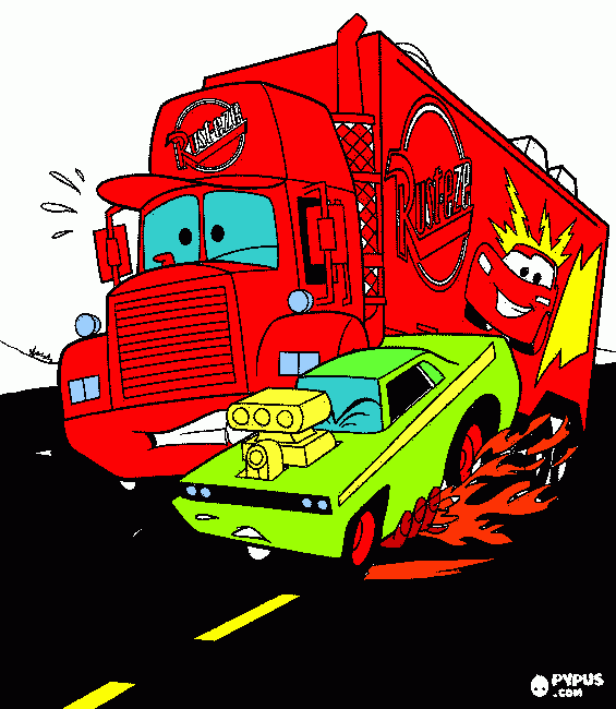 relampago maguin para colorir e imprimir