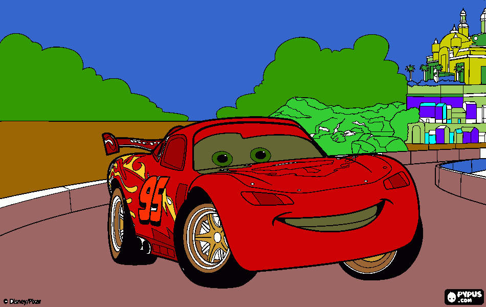 relampago marquim para colorir e imprimir