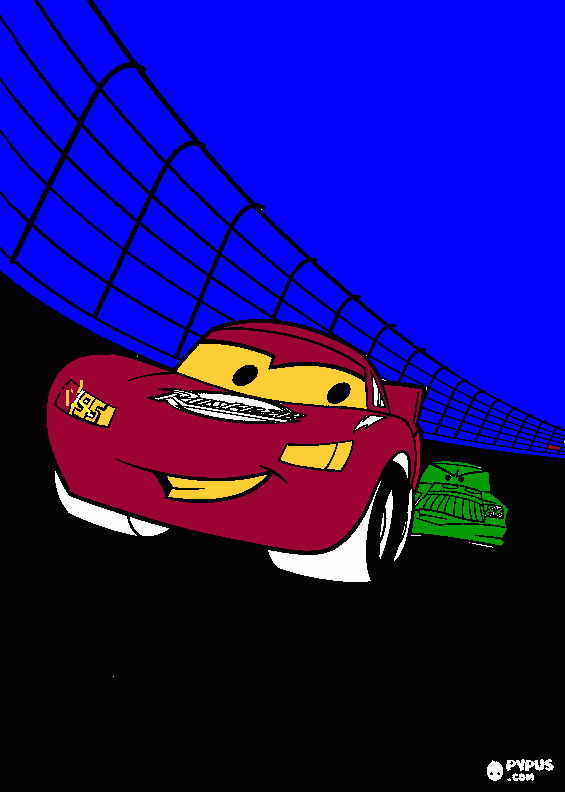 relampago mcquem para colorir e imprimir