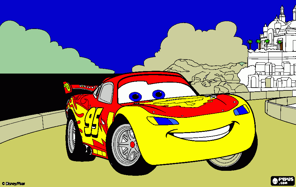 RELANPAGO MAQUIM para colorir e imprimir