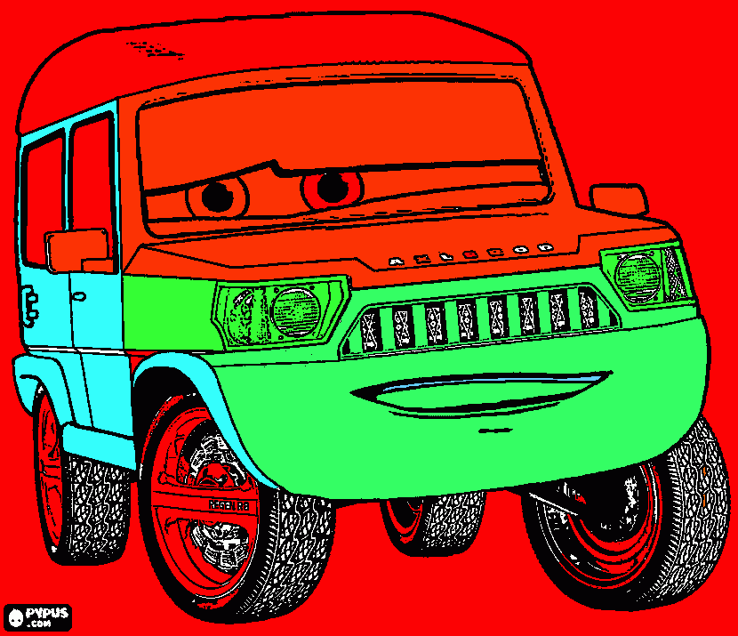 relanpago marqui para colorir e imprimir