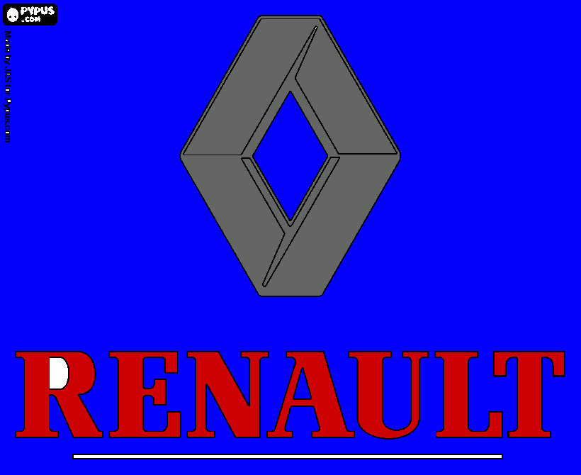 renalt para colorir e imprimir