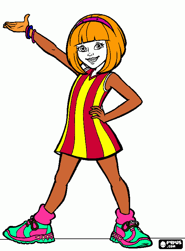 Renata  caçula para colorir e imprimir