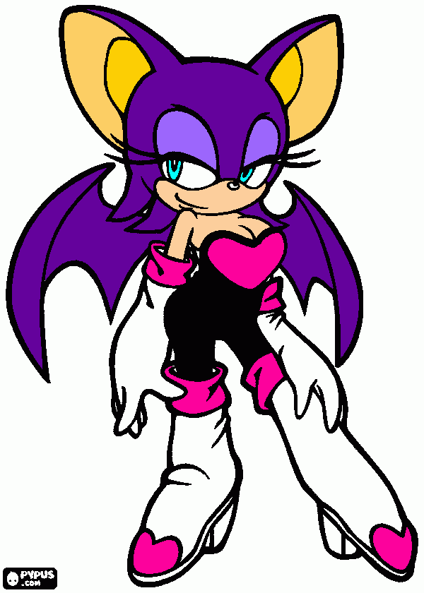Rochela the Bat para colorir e imprimir