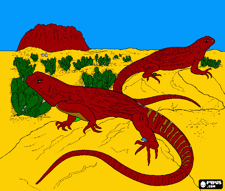 rock dragons para colorir e imprimir