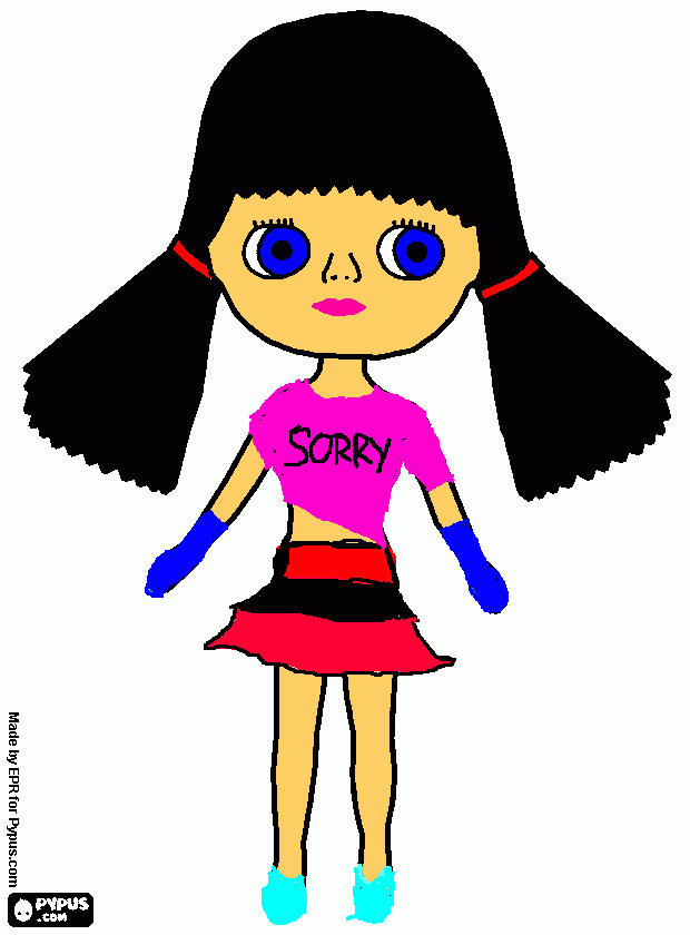 ROUPAS  QUE AS MENINAS USAM AGORA para colorir e imprimir
