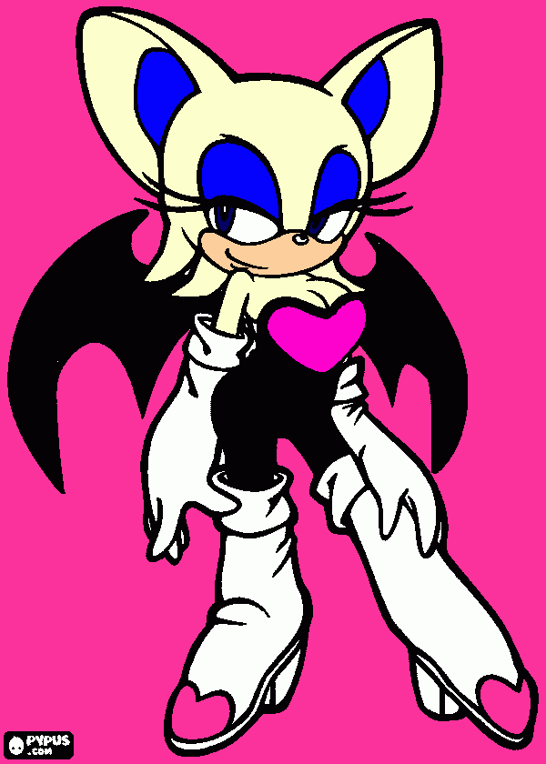 ruge para colorir e imprimir