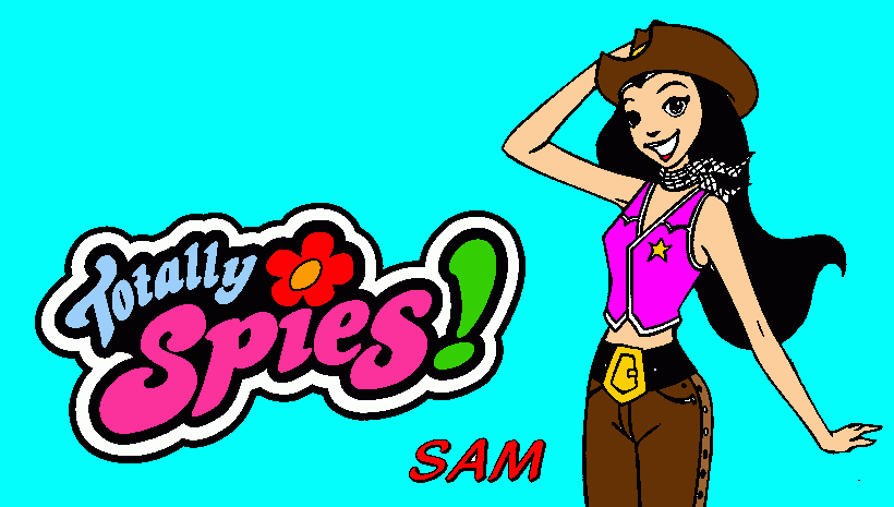 samantha a cowgirl para colorir e imprimir