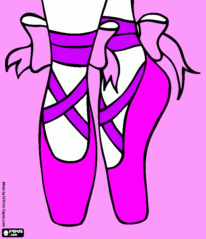 sapatilhas magicas para colorir e imprimir