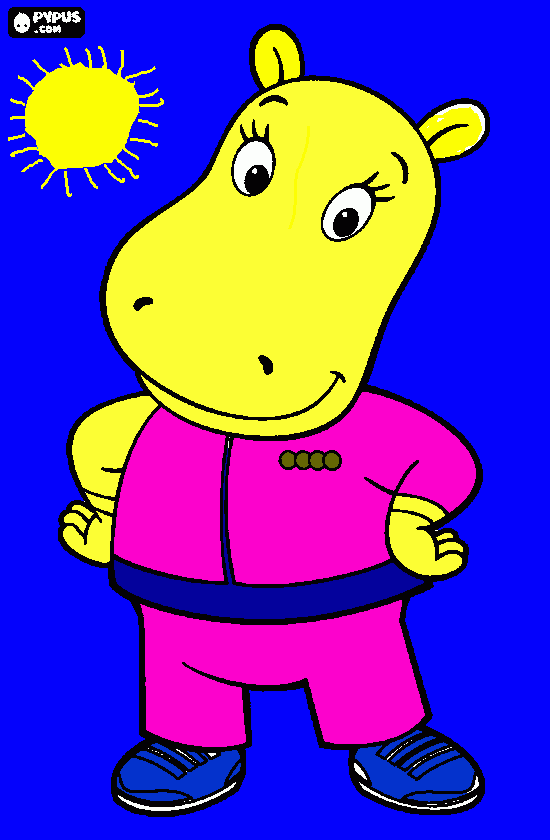 sasha para colorir e imprimir