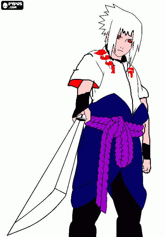sasuke-rikudou para colorir e imprimir