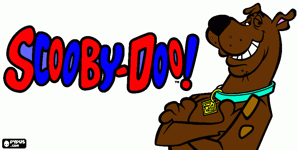 scoob-doo para colorir e imprimir