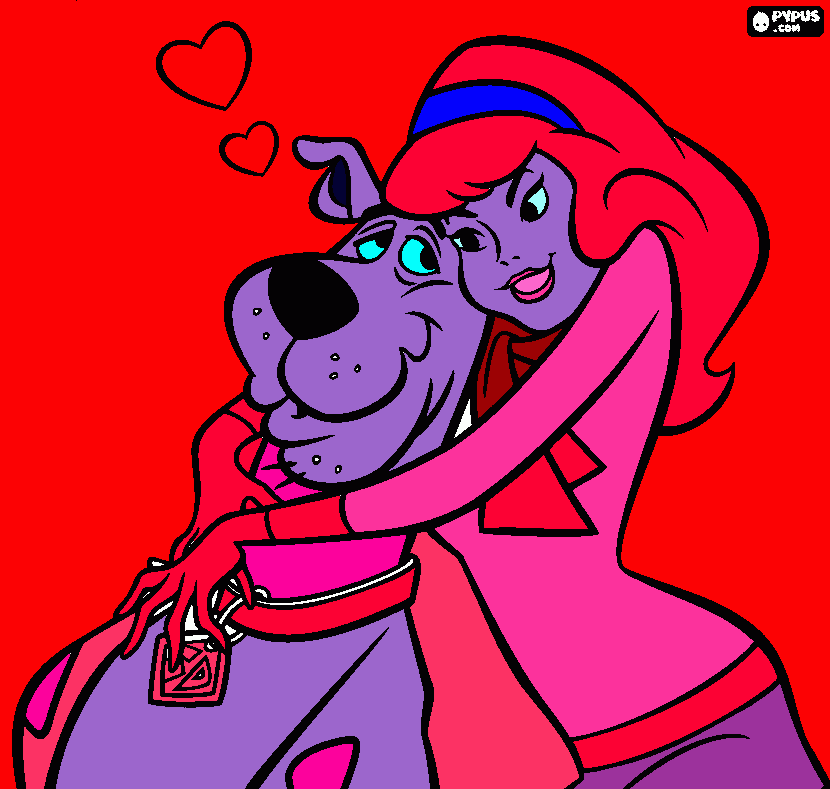 scoobdo para colorir e imprimir