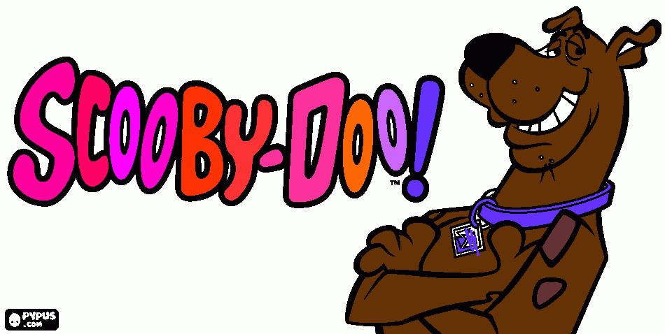 scooby doo mistério s,a para colorir e imprimir