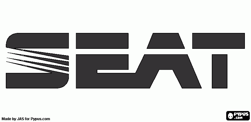 seat para colorir e imprimir