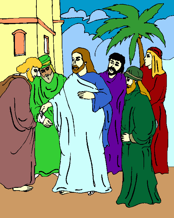 segunda feira da semana santa para colorir e imprimir