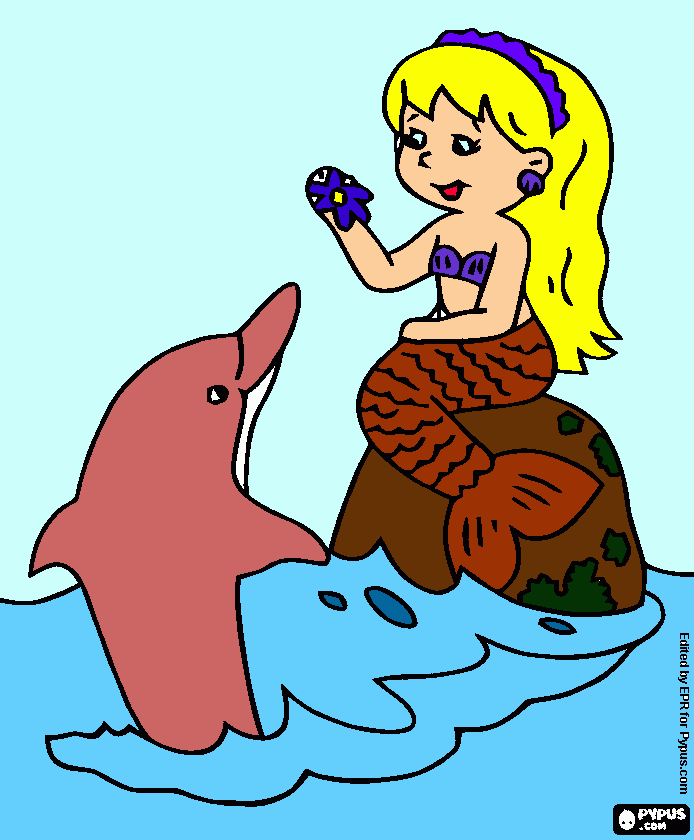 SEREIA. para colorir e imprimir