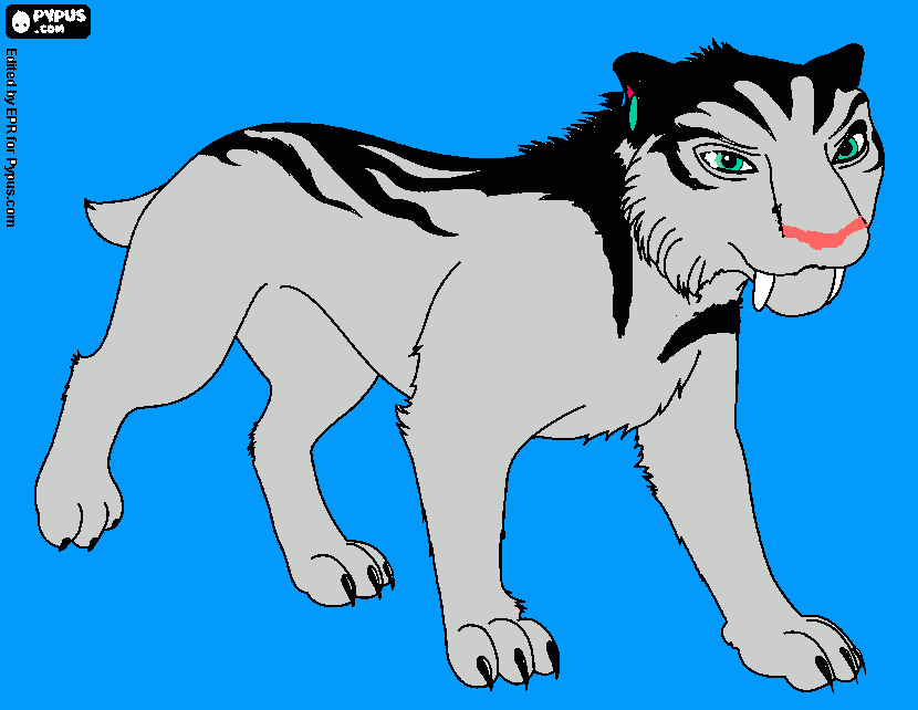 Shira para colorir e imprimir