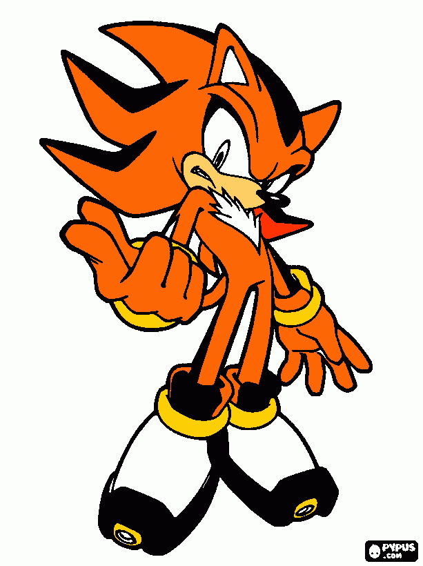 shodow para colorir e imprimir