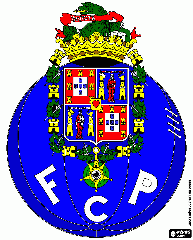 simbolo fcp para colorir e imprimir