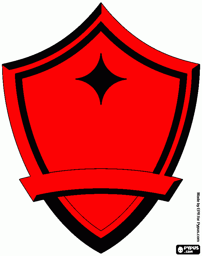 simbulo do clube para colorir e imprimir