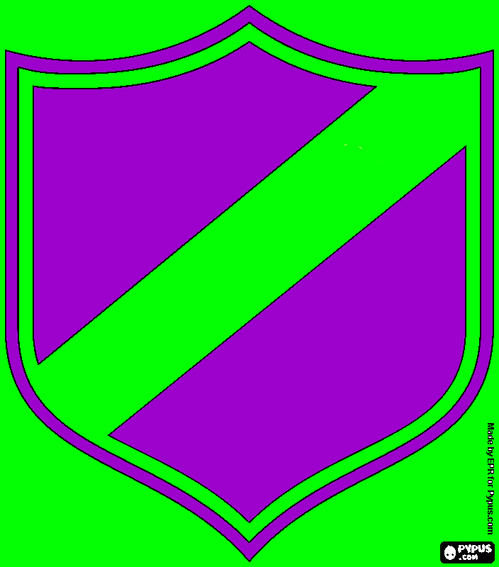 sinbolo para colorir e imprimir