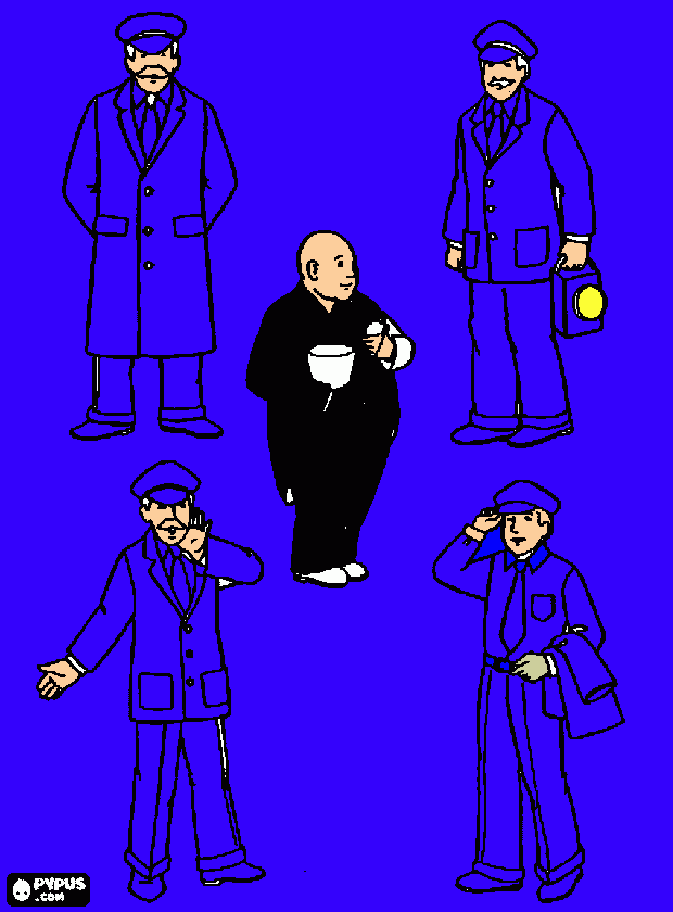 Sir Topam hatt para colorir e imprimir