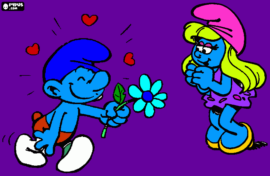 SMARFINA para colorir e imprimir