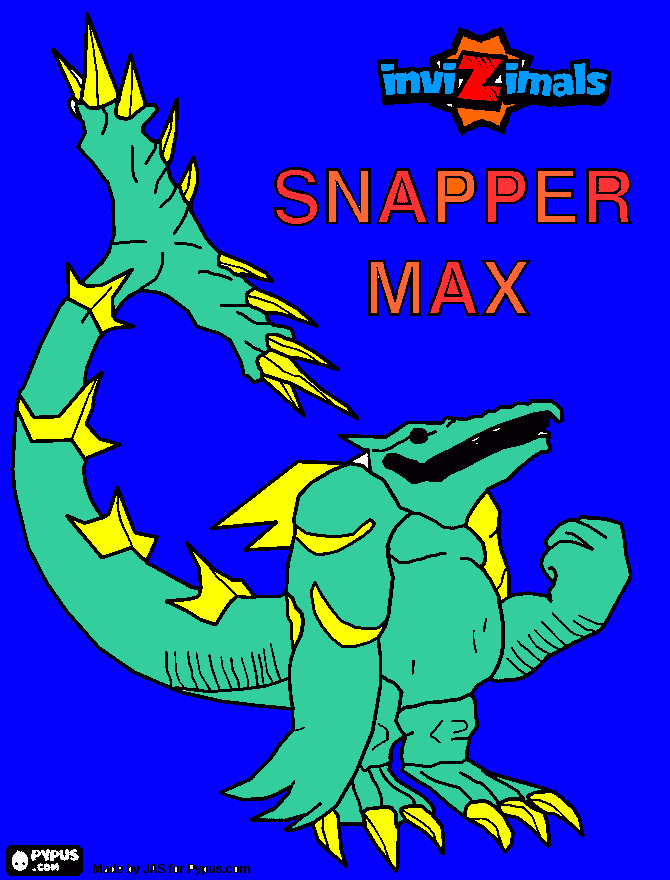 snappr  max para colorir e imprimir