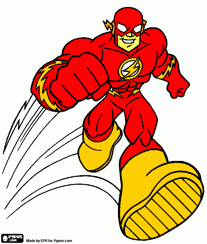 sobre o flash para colorir e imprimir