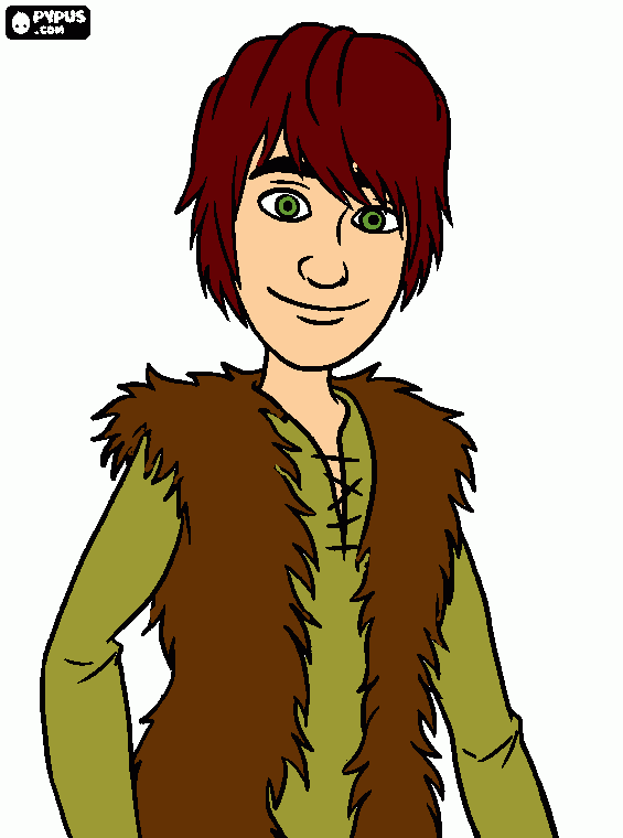 solusso o vikin para colorir e imprimir