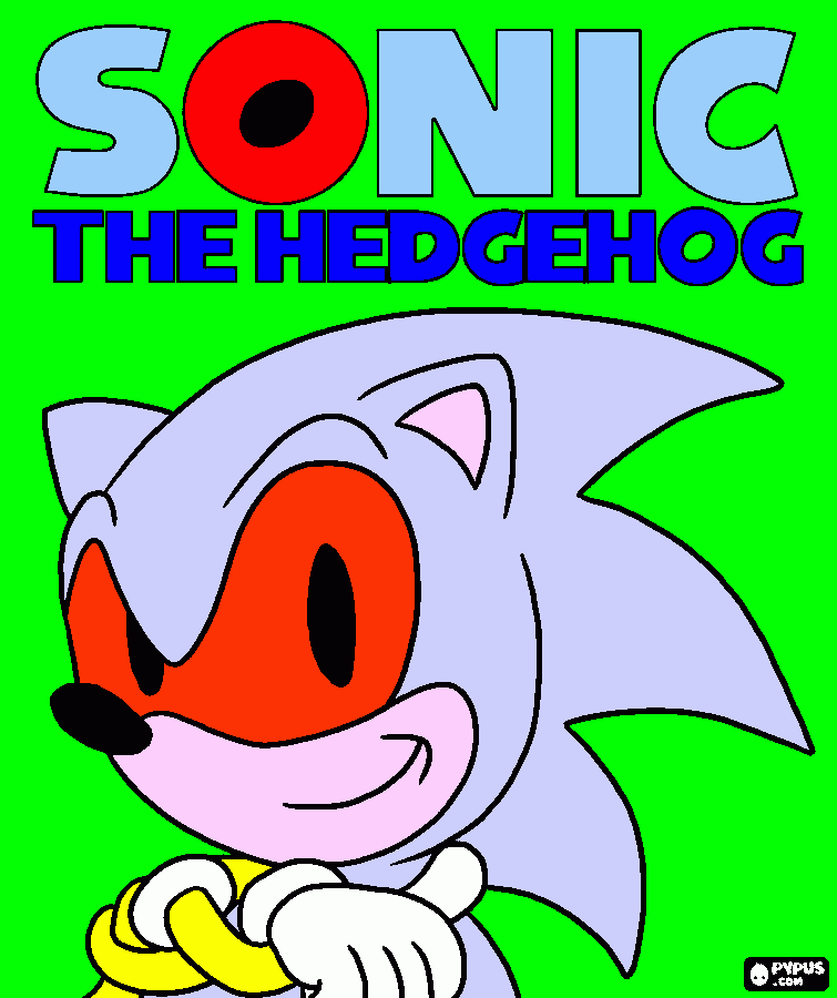 sonic generation silvo and sonic fusion classic para colorir e imprimir