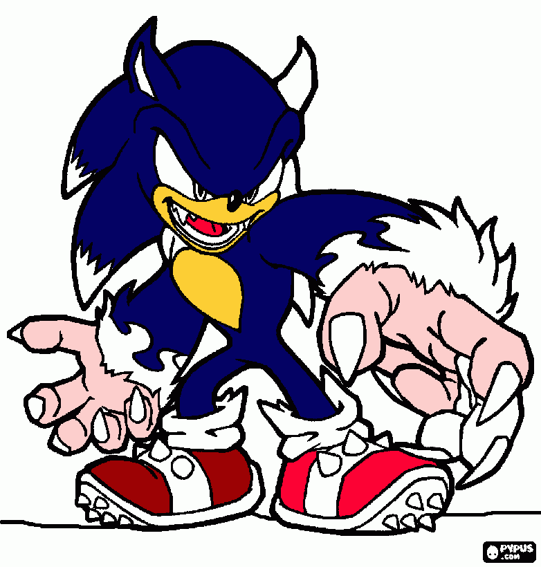 sonic zika para colorir e imprimir