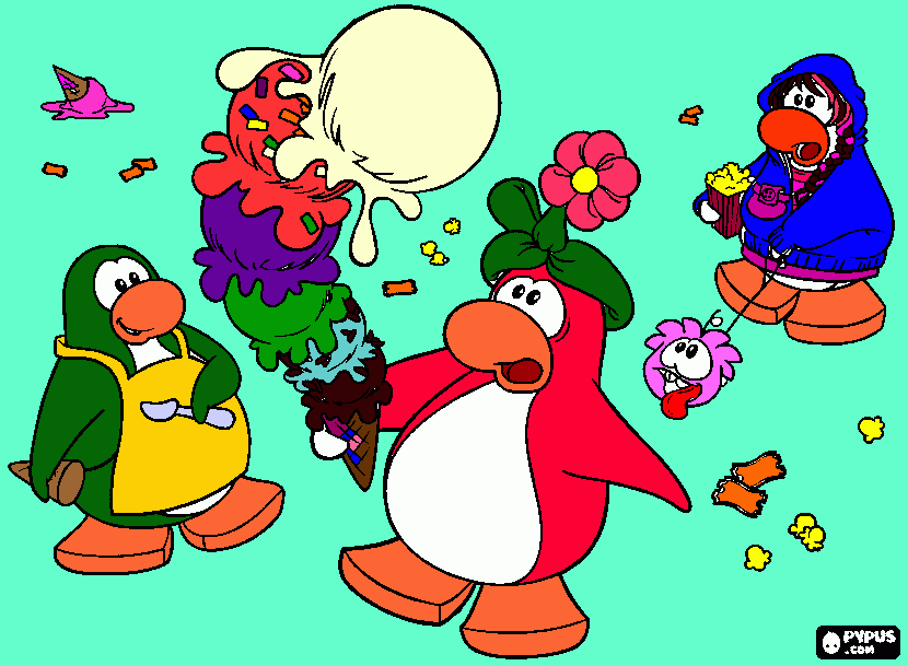 sorvetinho para colorir e imprimir