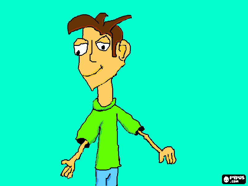 Sou eu para colorir e imprimir