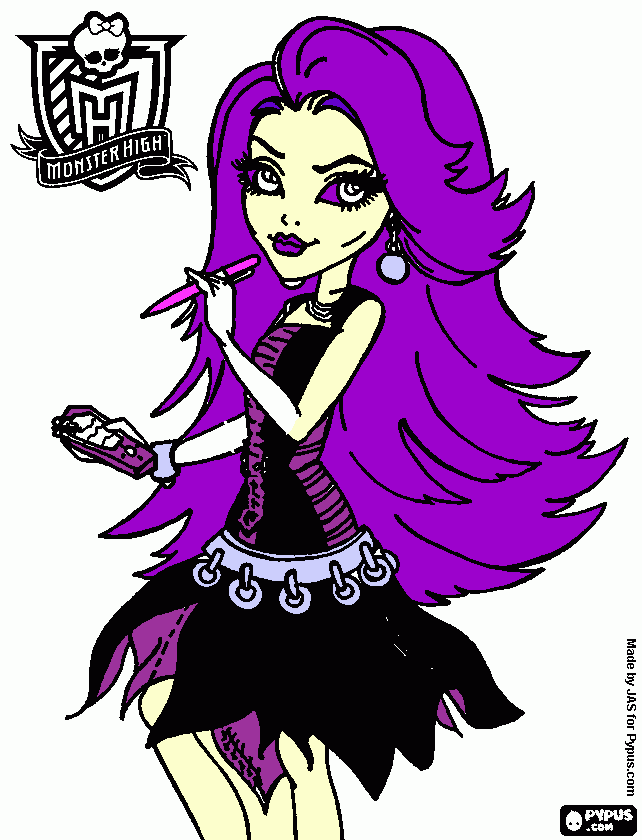 spectra vondergeist para colorir e imprimir