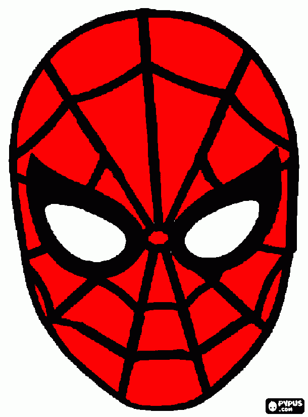 spiderman para colorir e imprimir