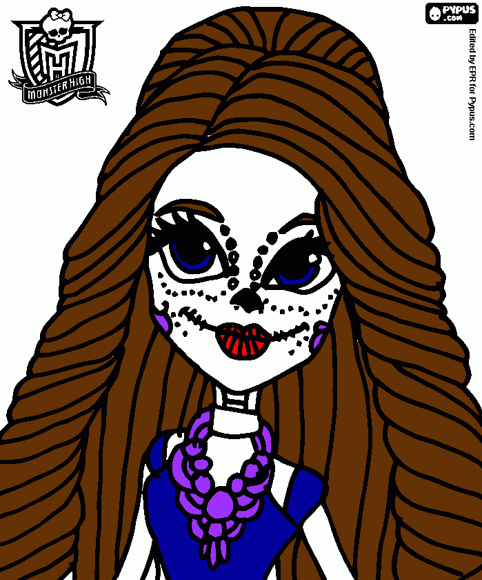 squelita para colorir e imprimir