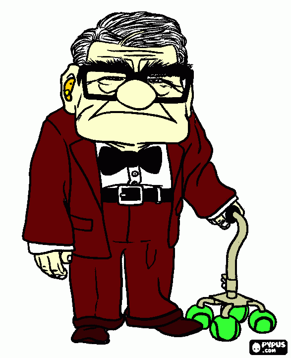 sr. wilson para colorir e imprimir