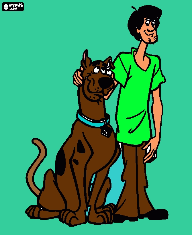 sscoby-doo para colorir e imprimir