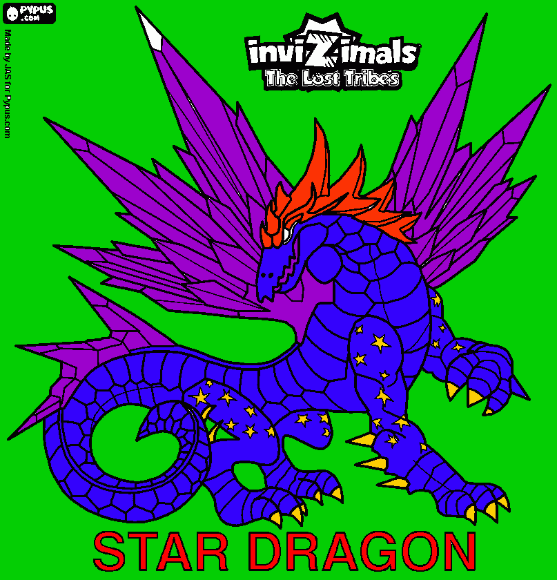 stardragon para colorir e imprimir