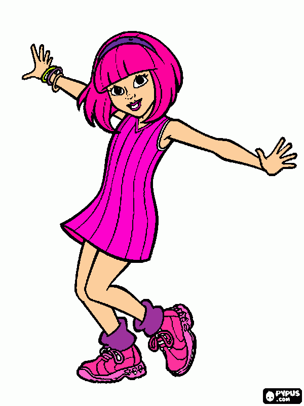 Stefany para colorir e imprimir